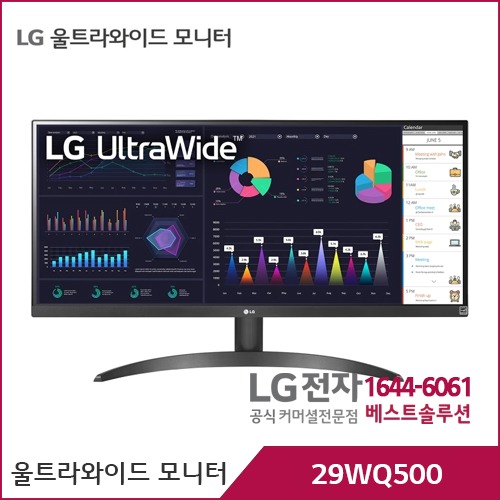 LG 울트라와이드 모니터 29WQ500